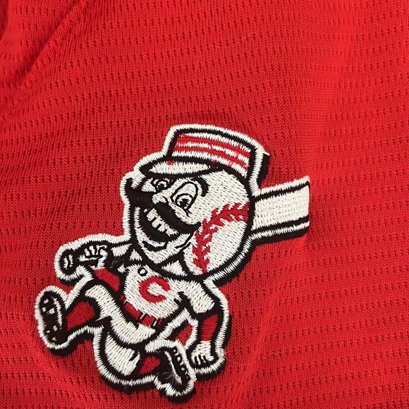 Mens Cincinnati Reds jersey Sz L - Picture 2 of 4